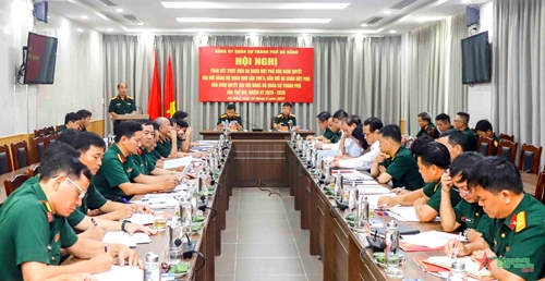 Đảng ủy Quân sự TP Đà Nẵng tổng kết thực hiện ba khâu đột phá