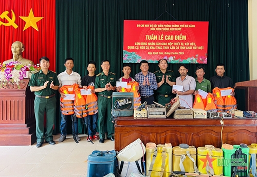 Bộ đội Biên phòng TP Đà Nẵng: Chung tay bảo vệ biên giới biển bình yên, phát triển 