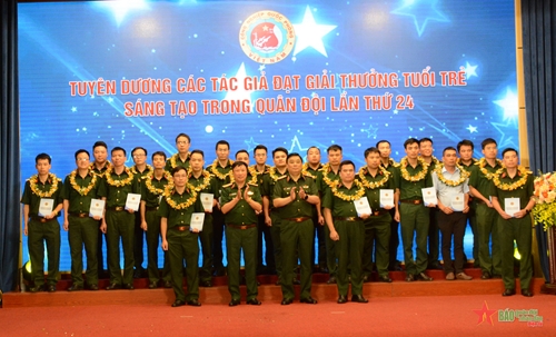 Tổng cục Công nghiệp Quốc phòng: Tuyên dương cá nhân đoạt Giải thưởng Tuổi trẻ sáng tạo trong Quân đội lần thứ 24