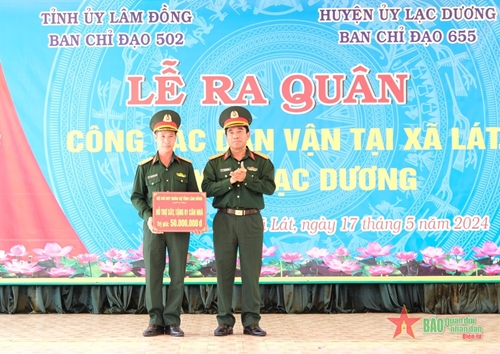 Hơn 1,3 tỷ đồng hỗ trợ xã miền núi Lâm Đồng phát triển 