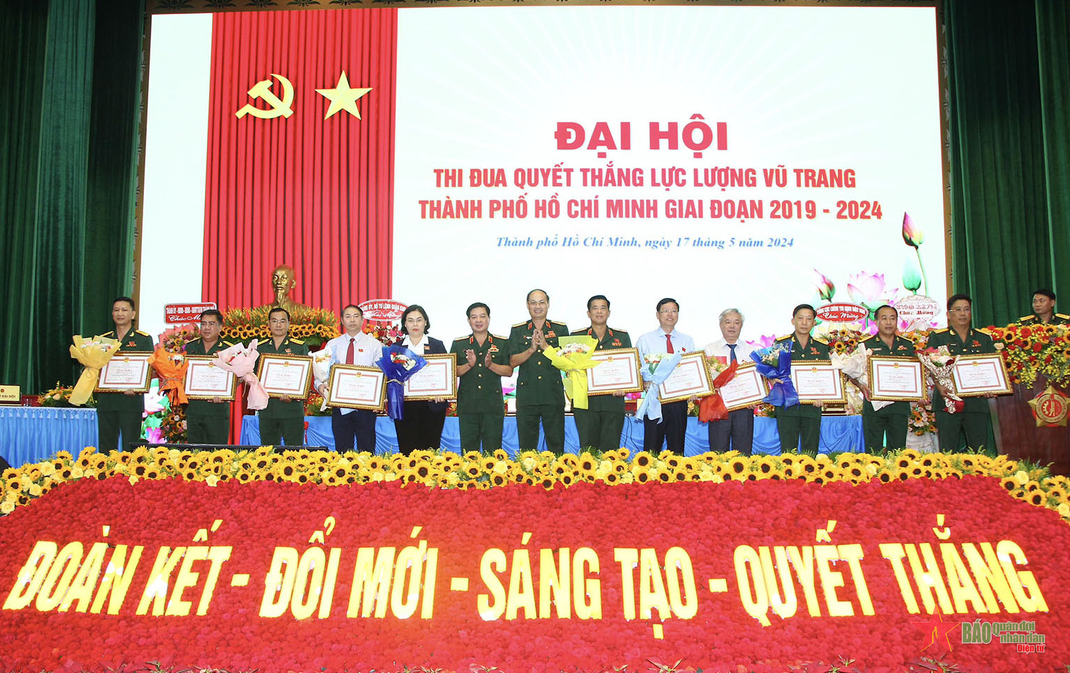 Lực lượng vũ trang TP Hồ Chí Minh triển khai hiệu quả, thiết thực Phong trào Thi đua Quyết thắng