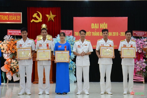 Trung đoàn 351 tổ chức Đại hội Thi đua Quyết thắng giai đoạn 2019-2024