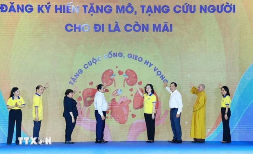 Thủ tướng Phạm Minh Chính kêu gọi mọi người dân Việt Nam đăng ký hiến tạng - gieo mầm sự sống
