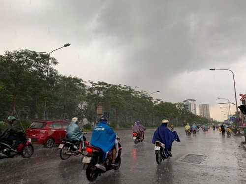Thời tiết hôm nay (20-5): Ngày đầu tuần Hà Nội mưa dông