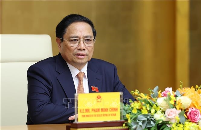 Thủ tướng Phạm Minh Chính tiếp ông Narayana Murthy - người sáng lập Tập đoàn Infosys, Ấn Độ