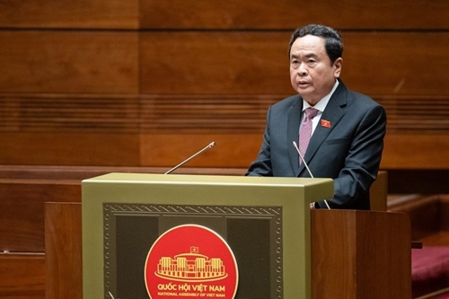 Đồng chí Trần Thanh Mẫn được Quốc hội bầu giữ chức vụ Chủ tịch Quốc hội