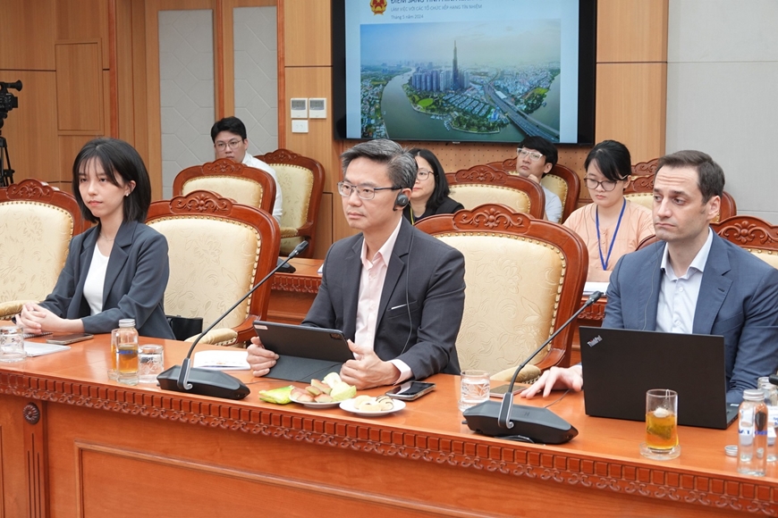 Bộ Tài chính làm việc với tổ chức xếp hạng tín nhiệm S&amp;P Global Rating