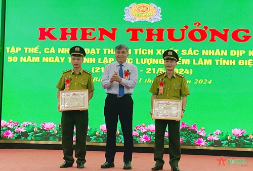 Kỷ niệm 50 năm thành lập lực lượng kiểm lâm tỉnh Điện Biên

