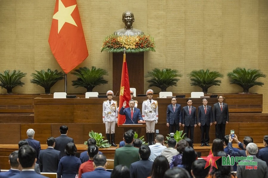 Đồng chí Tô Lâm được bầu giữ chức vụ Chủ tịch nước nhiệm kỳ 2021-2026
