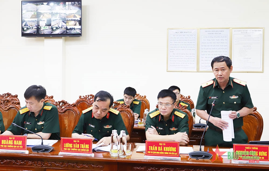 Bộ Quốc phòng kiểm tra cải cách hành chính và chuyển đổi số tại Trường Sĩ quan Lục quân 2