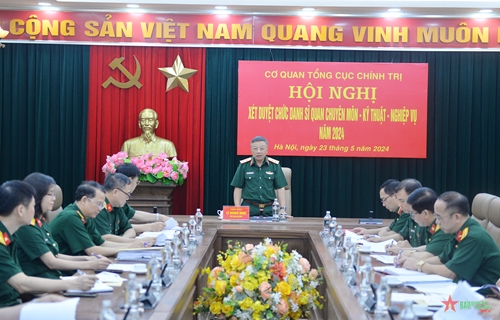 Cơ quan Tổng cục Chính trị Quân đội nhân dân Việt Nam: 46 hồ sơ đăng ký xét duyệt chức danh sĩ quan chuyên môn kỹ thuật