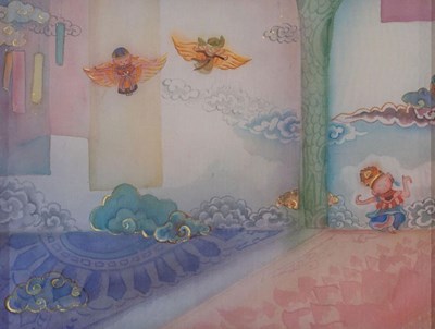 Gallery - 	Cô giáo theo đuổi đam mê hội họa