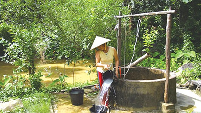 Từ trong ký ức: Một thời giếng nước cần quay