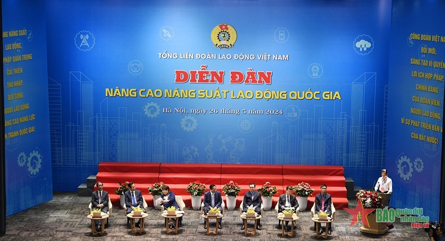 Thủ tướng Phạm Minh Chính dự Diễn đàn “Nâng cao năng suất lao động quốc gia”​