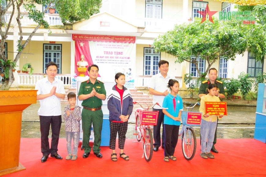 LLVT huyện Cao Phong (Hòa Bình) đổi mới nội dung, hình thức Phong trào Thi đua Quyết thắng