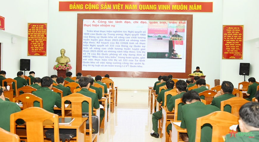 Nâng cao huấn luyện kỹ thuật chiến đấu bộ binh