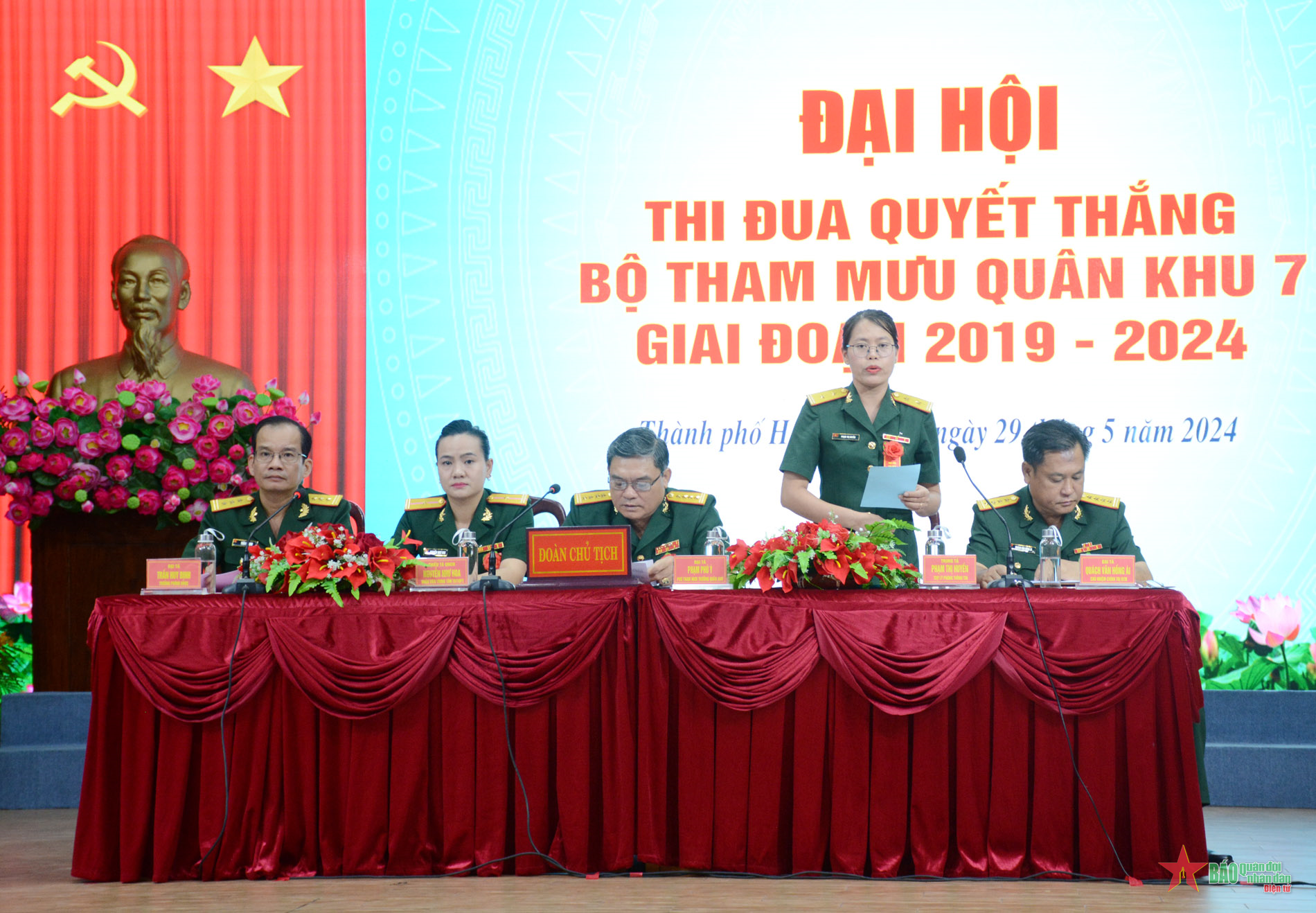 Bộ Tham mưu Quân khu 7 thi đua tham mưu trúng, đúng, hiệu quả 