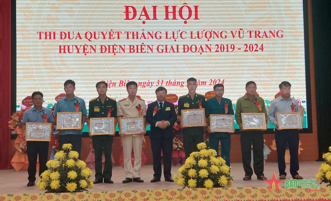 Điện Biên: LLVT huyện Điện Biên đẩy mạnh Phong trào Thi đua Quyết thắng