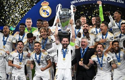 View - 	Tin thể thao hôm nay Real Madrid vô địch Champions League lần thứ 15