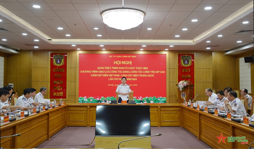 Chương trình giao lưu công tác Đảng, công tác chính trị cấp cao Cảnh sát biển Việt Nam - Cảnh sát biển Trung Quốc dự kiến diễn ra vào tháng 8 tới