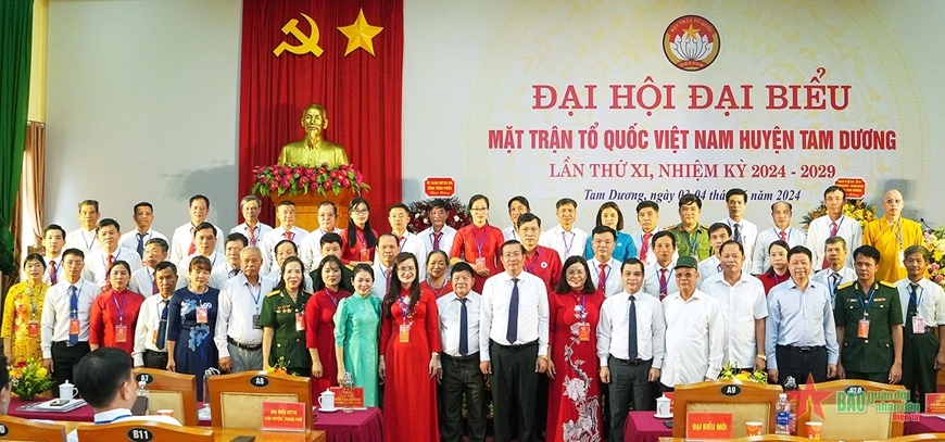 Ủy ban Mặt trận Tổ quốc Việt Nam huyện Tam Dương: Phát huy sức mạnh khối đại đoàn kết toàn dân theo hướng thực chất, hiệu quả