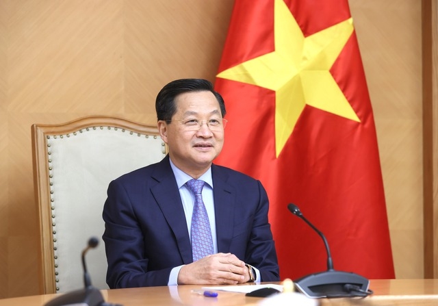 Phó thủ tướng Lê Minh Khái điện đàm với Bộ trưởng Tài chính Hoa Kỳ Janet Yellen
