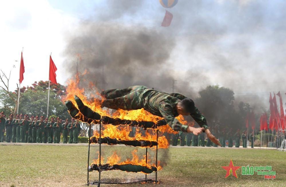 Tự hào vững bước dưới Quân kỳ 