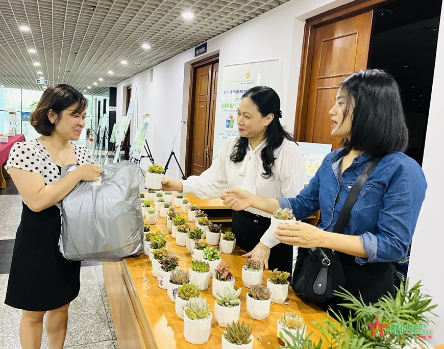 Viện Hàn lâm Khoa học xã hội Việt Nam hưởng ứng Ngày Môi trường thế giới năm 2024