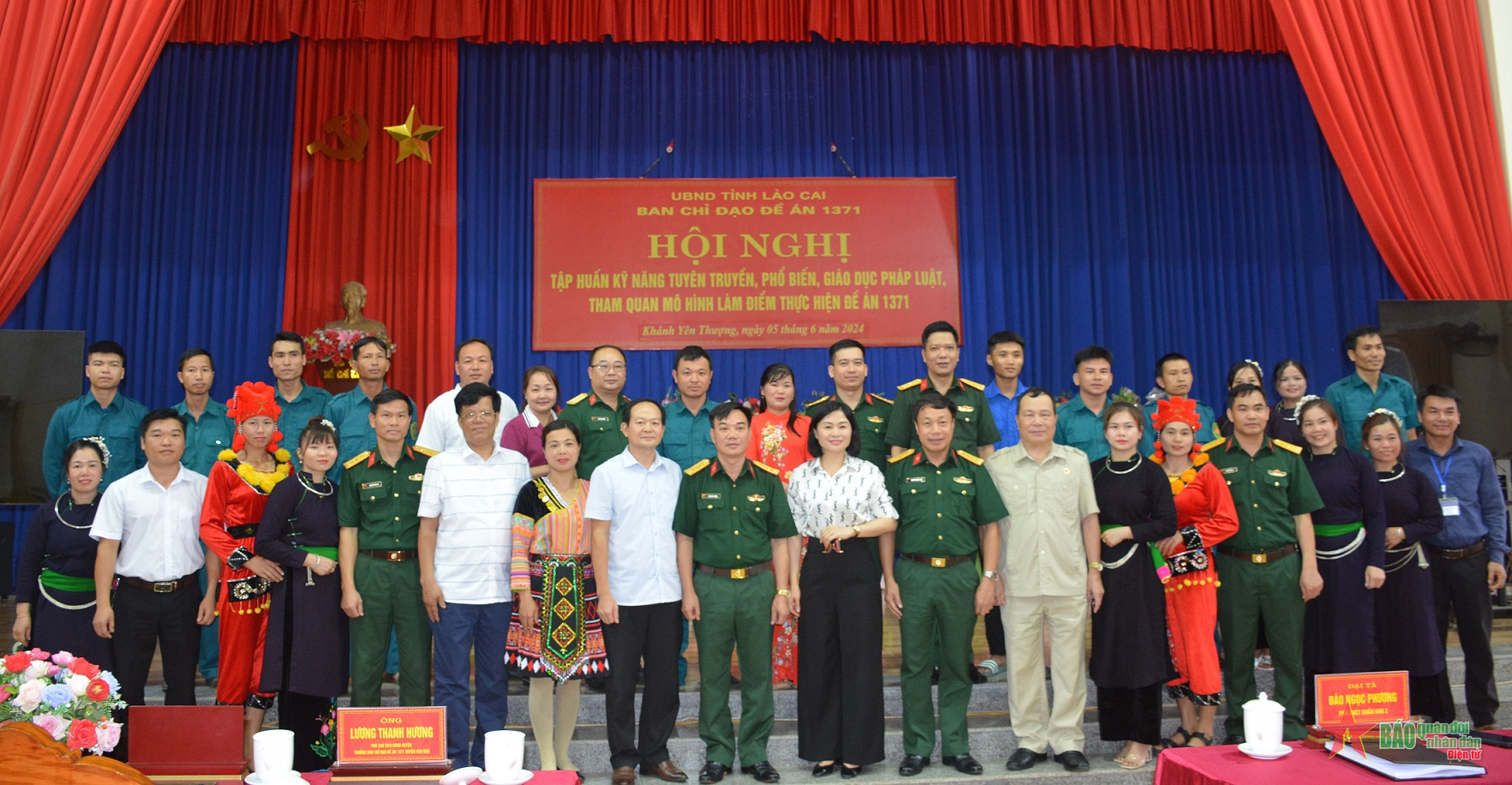 Lào Cai tập huấn kỹ năng tuyên truyền pháp luật cho các lực lượng tham gia thực hiện Đề án 1371