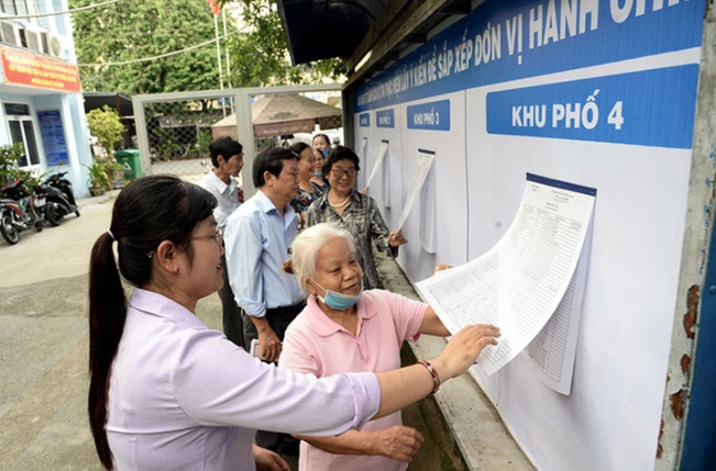 TP Hồ Chí Minh lấy ý kiến cử tri phương án sắp xếp 80 phường