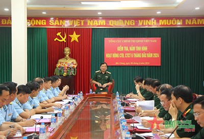 View - 	Tổng cục Chính trị kiểm tra hoạt động CTĐ,CTCT tại Sư đoàn 365