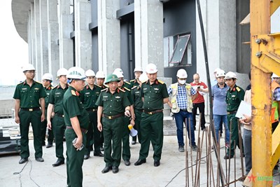 View - 	Thượng tướng Trịnh Văn Quyết kiểm tra Dự án Bảo tàng Lịch sử quân sự