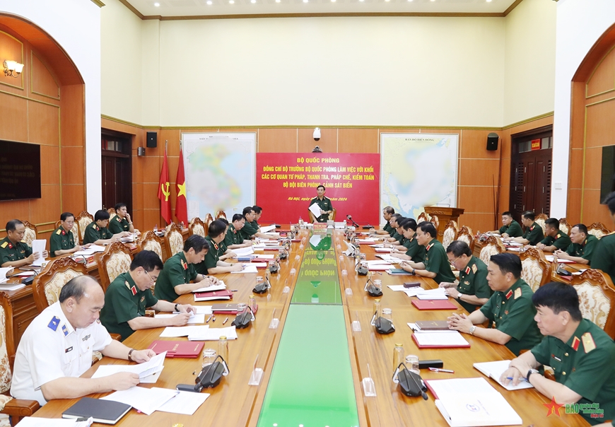 Đại tướng Phan Văn Giang: Tuyệt đối không để xảy ra tiêu cực, tham nhũng, sách nhiễu cơ quan, đơn vị