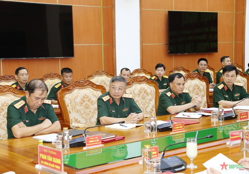 Đại tướng Phan Văn Giang: Tuyệt đối không để xảy ra tiêu cực, tham nhũng, sách nhiễu cơ quan, đơn vị