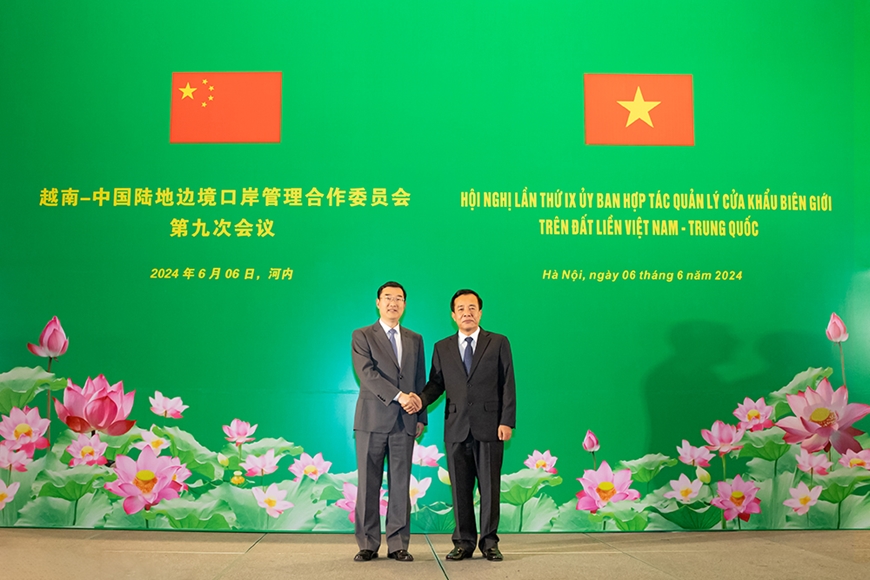 Việt Nam - Trung Quốc đẩy mạnh hợp tác trong quản lý cửa khẩu biên giới trên đất liền