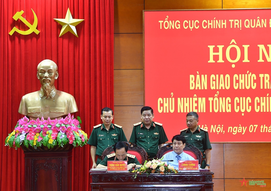 Thường trực Ban Bí thư Lương Cường: Tập thể Ban Chủ nhiệm Tổng cục Chính trị QĐND Việt Nam tiếp tục phát huy truyền thống, hoàn thành xuất sắc mọi nhiệm vụ được giao