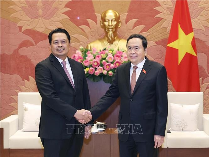 Chủ tịch Quốc hội Trần Thanh Mẫn tiếp Phó chủ tịch Thượng viện nước Cộng hòa Indonesia
