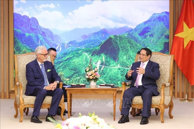 Thủ tướng Phạm Minh Chính tiếp Đại sứ Guido Hildner tới chào từ biệt