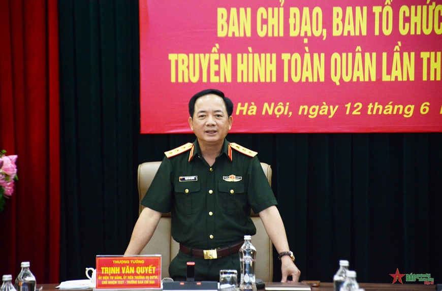 Hội nghị Ban chỉ đạo, Ban tổ chức Liên hoan Truyền hình toàn quân lần thứ XIV-năm 2024