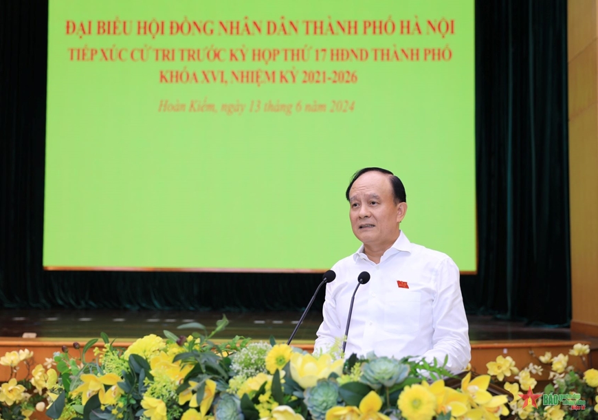 Hà Nội: Giải quyết dứt điểm các kiến nghị của cử tri