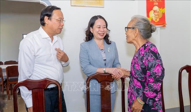 Phó chủ tịch nước Võ Thị Ánh Xuân thăm và làm việc tại tỉnh Bà Rịa - Vũng Tàu