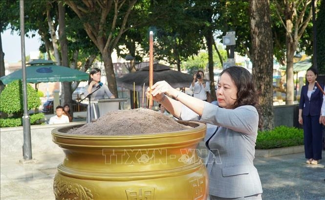 Phó chủ tịch nước Võ Thị Ánh Xuân thăm và làm việc tại tỉnh Bà Rịa - Vũng Tàu