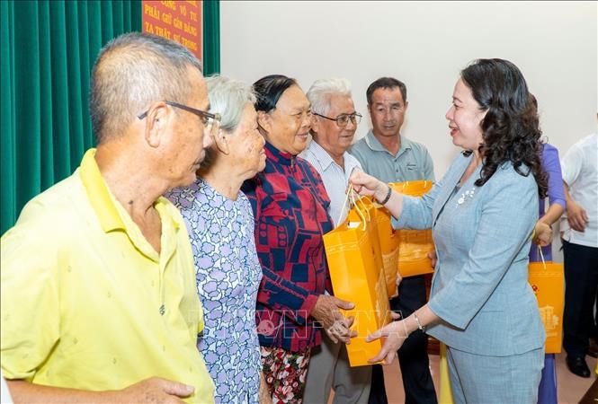 Phó chủ tịch nước Võ Thị Ánh Xuân thăm và làm việc tại tỉnh Bà Rịa - Vũng Tàu