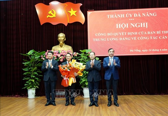 Ông Nguyễn Đình Vĩnh được bổ nhiệm làm Phó bí thư Thành ủy Đà Nẵng