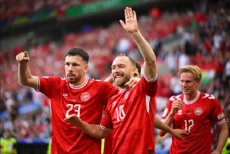 Kết quả Euro 2024: Đan Mạch chia điểm với Slovenia