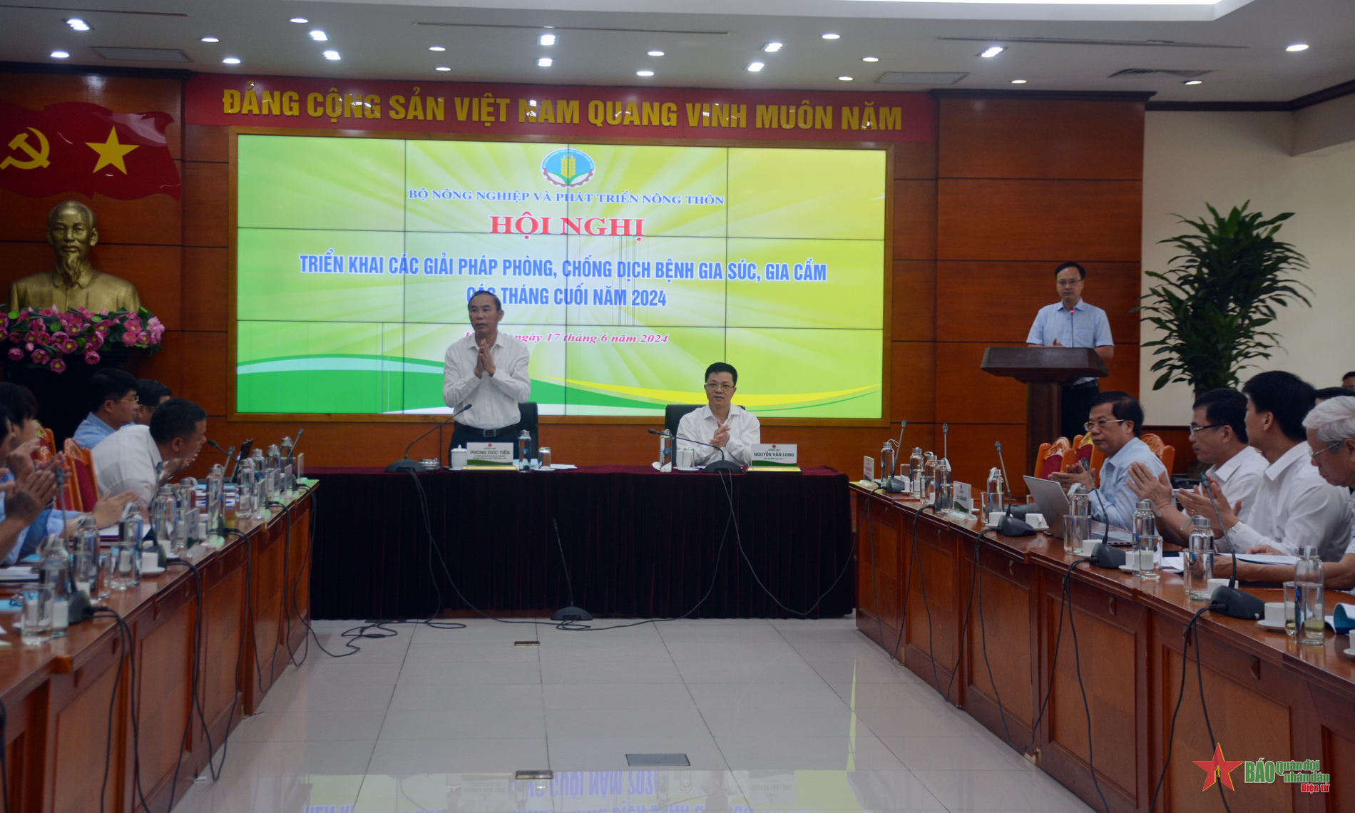 Nguy cơ dịch bệnh trên đàn gia súc, gia cầm, động vật nuôi là rất cao 