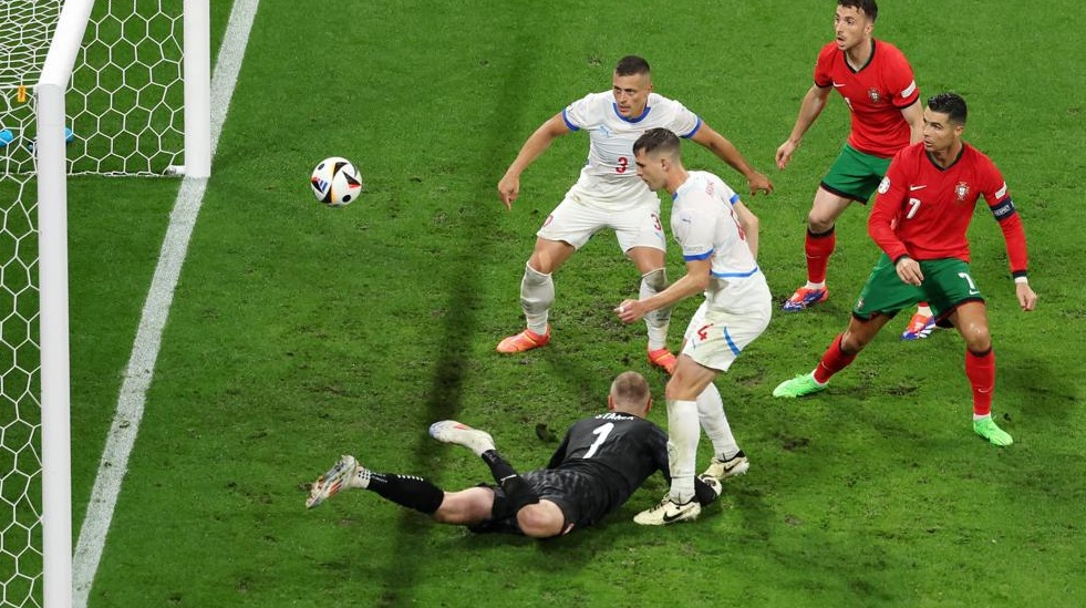 Video bàn thắng trận Bồ Đào Nha và Cộng hòa Séc (bảng F, Euro 2024): Chiến thắng phút bù giờ
