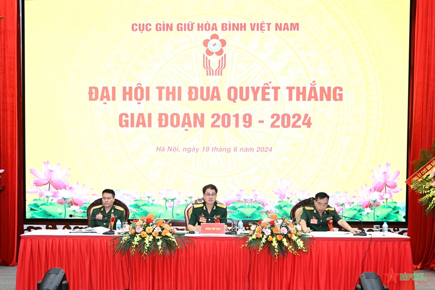 View - 	Đại hội Thi đua Quyết thắng Cục Gìn giữ hòa bình Việt Nam