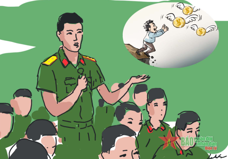 Câu chuyện kỷ luật: Lạc lối bởi... "say tiền"