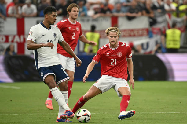 Kết quả Euro 2024: Anh hòa Đan Mạch trong thế lép vế